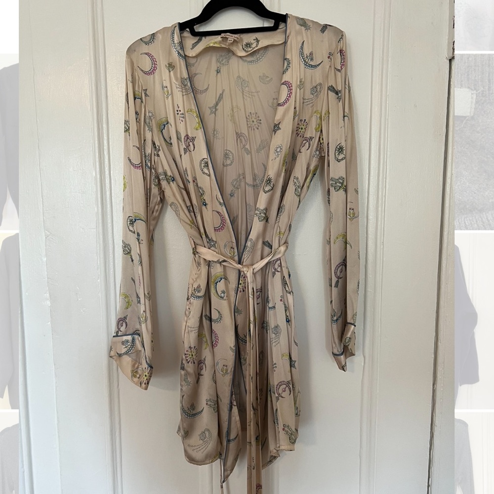 Morgan Lane silk robe